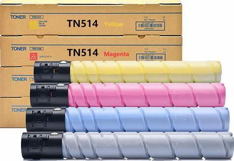 ENCRE KONICA BIZHUB TN514/515 C458 558 658 CYAN MAGENTA YELLOW BLACK
